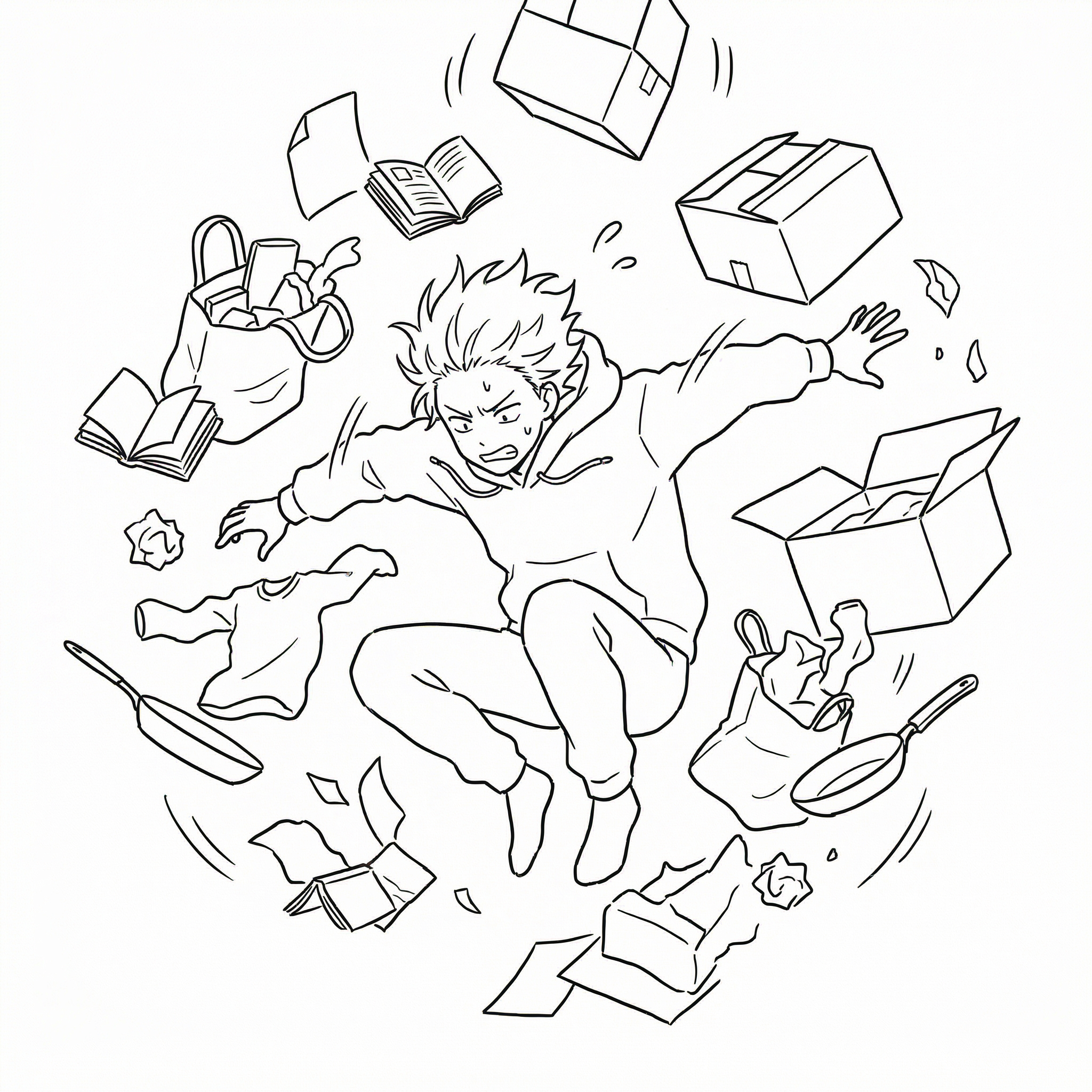 悩みイラスト